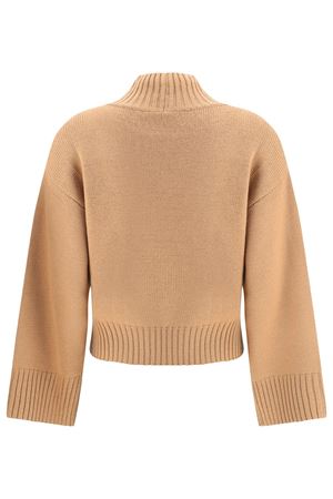 Brown virgin wool sweater FABIANA FILIPPI | MAD215F104L5581268